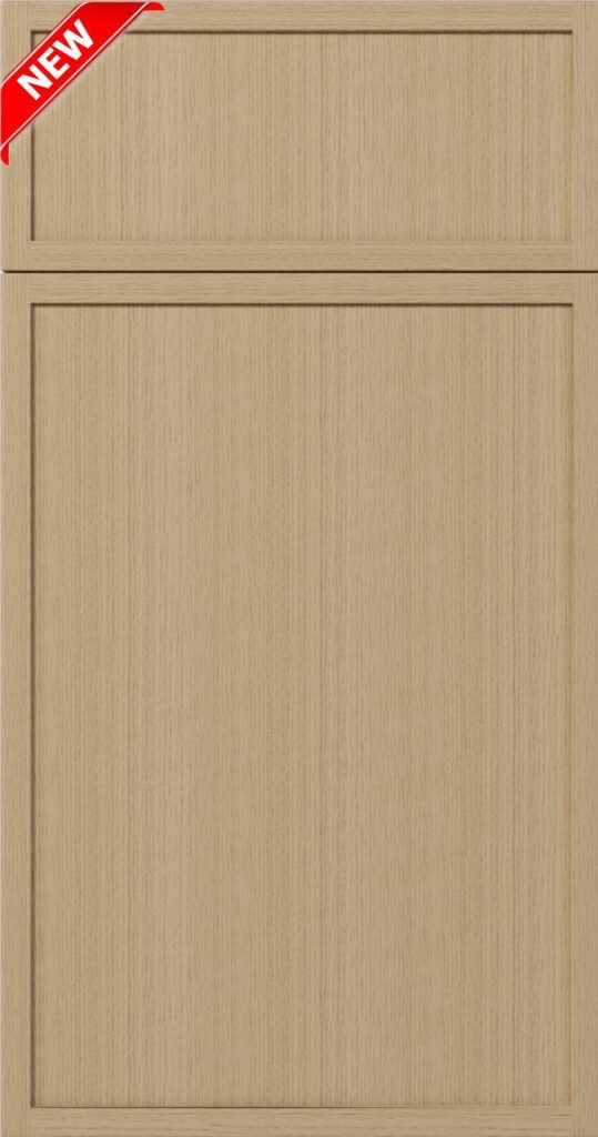 Light wood cabinet door sample