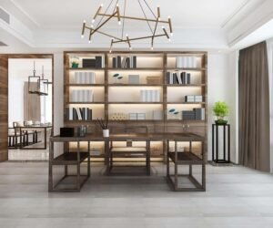 Home Office Cabinets with Built-In Desks- Smart Designs That Save Space and Improve Productivity- Professional Designs in Dallas
