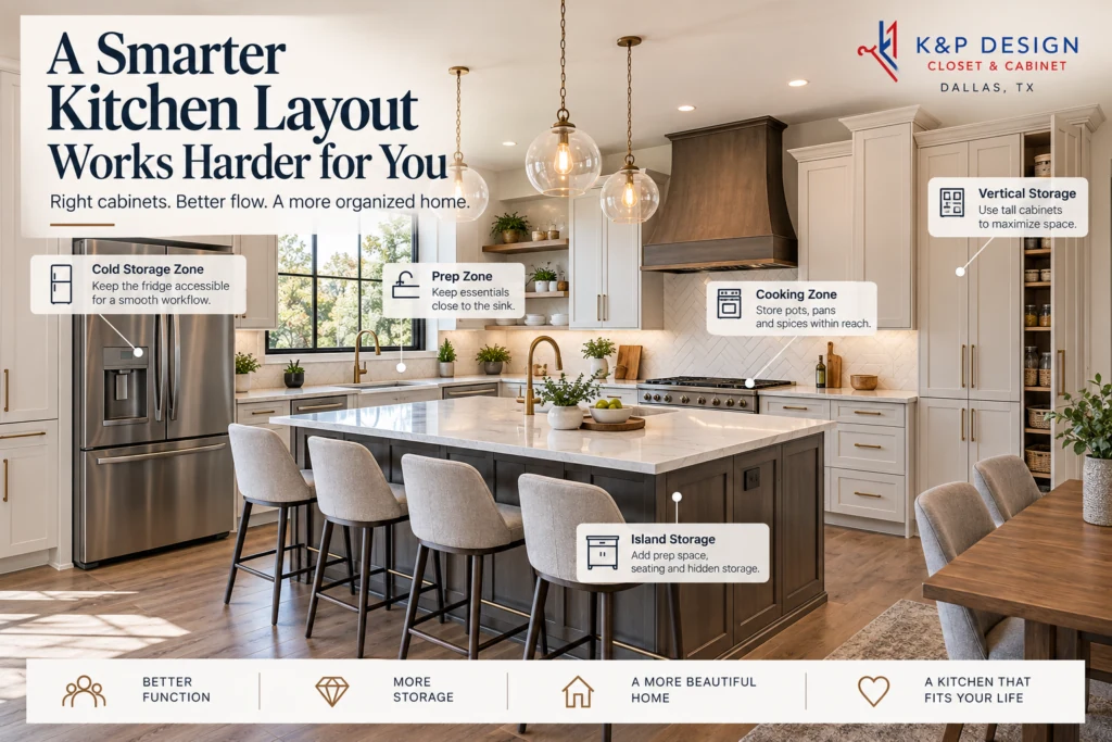 kitchen cabinet layout Dallas